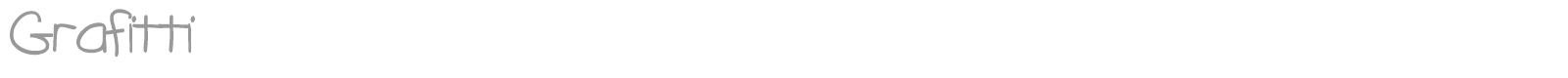 Grafitti font preview